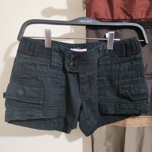 (Used) Ardene Black Mini Shorts US 0